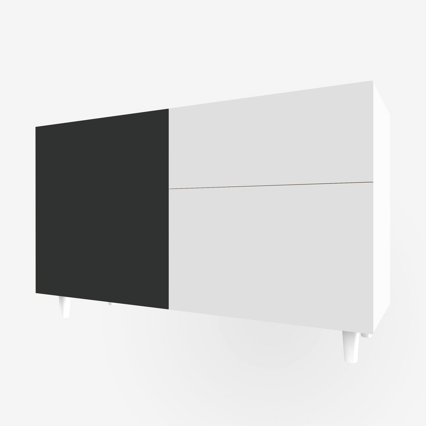 Black Slab Door / Drawer for Besta