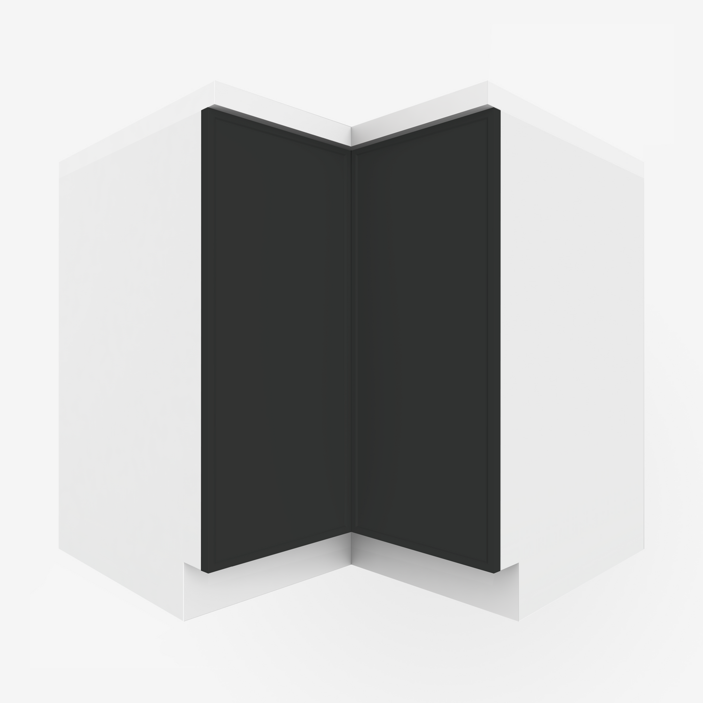 Black Outline Corner Cabinet Door for Sektion