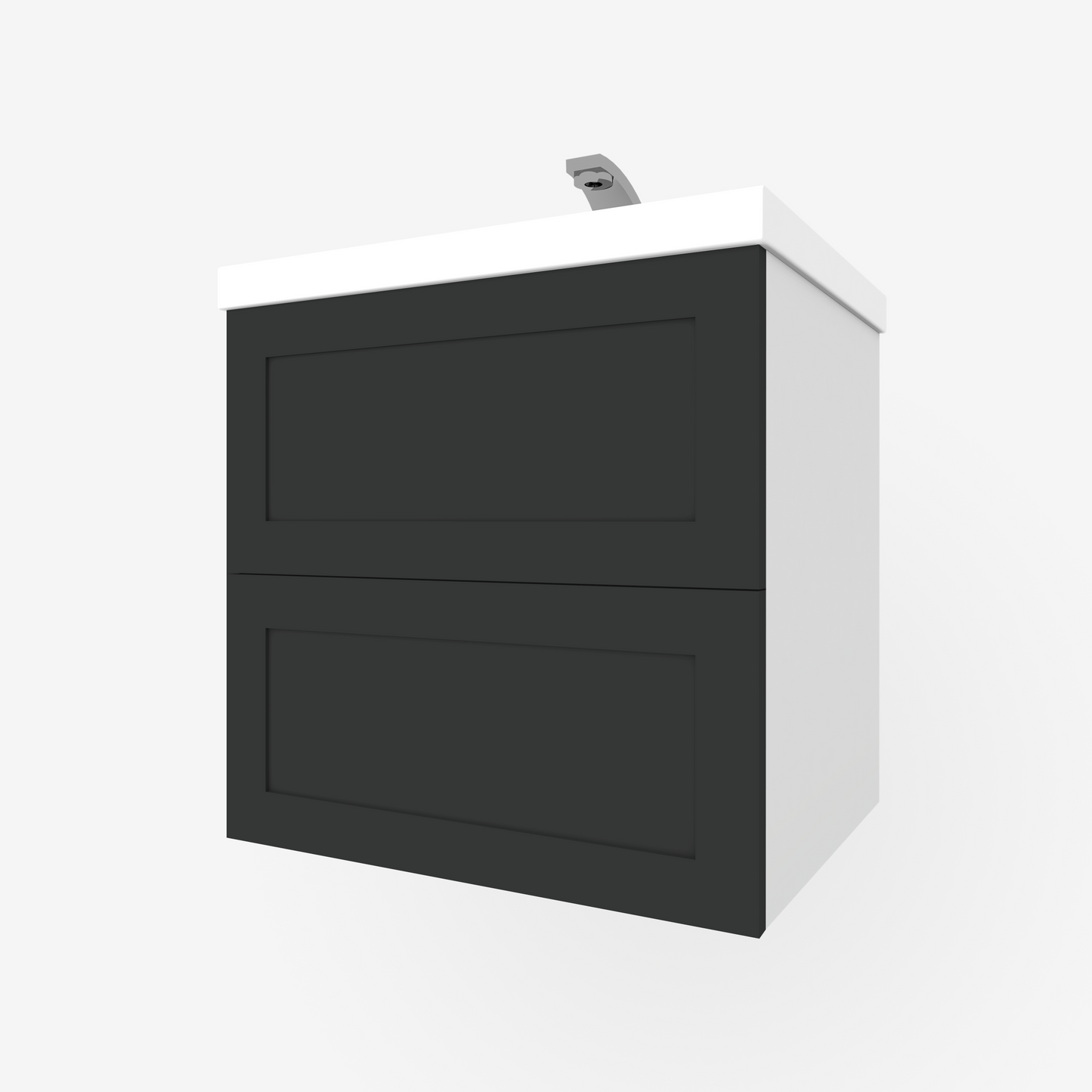 Black Shaker 2-Drawers for Godmorgon