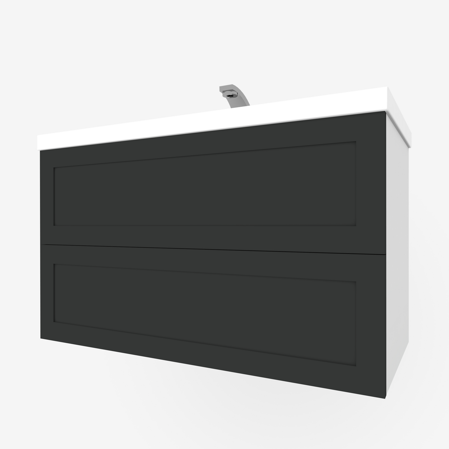 Black Shaker 2-Drawers for Godmorgon