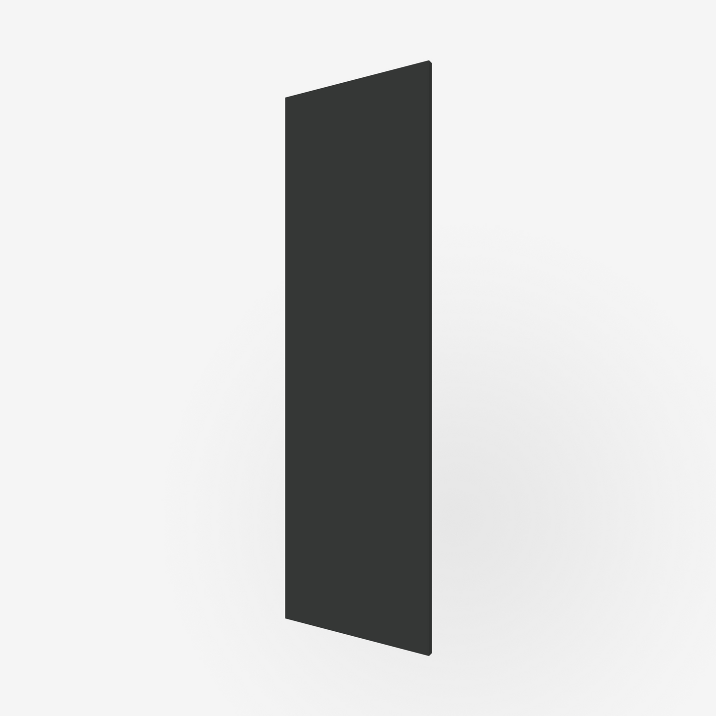 Black Slab Door for Sektion