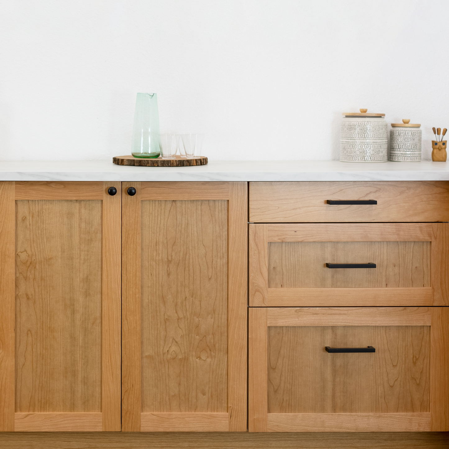 Cherry Shaker Door for Sektion