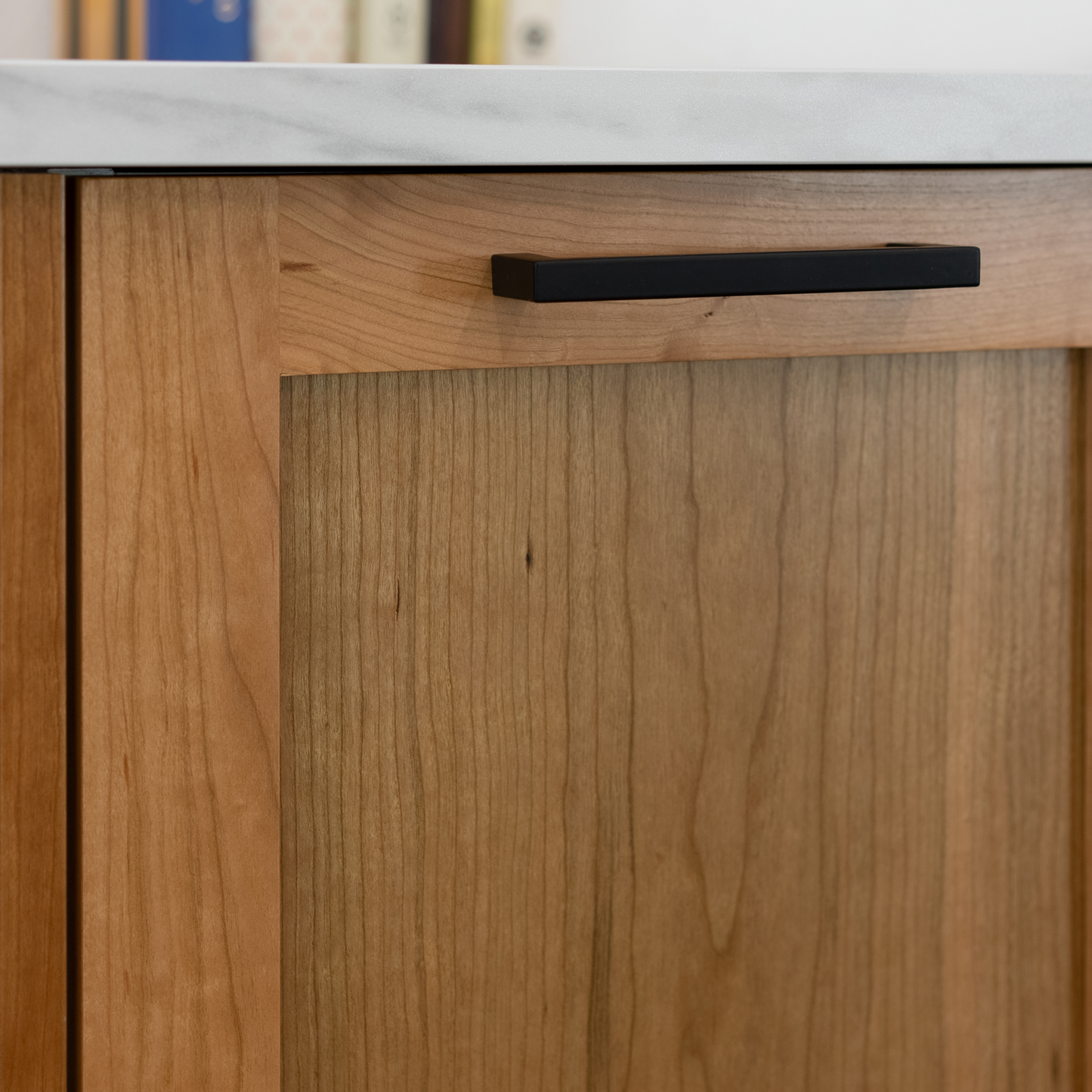 Cherry Shaker Corner Cabinet Door for Sektion