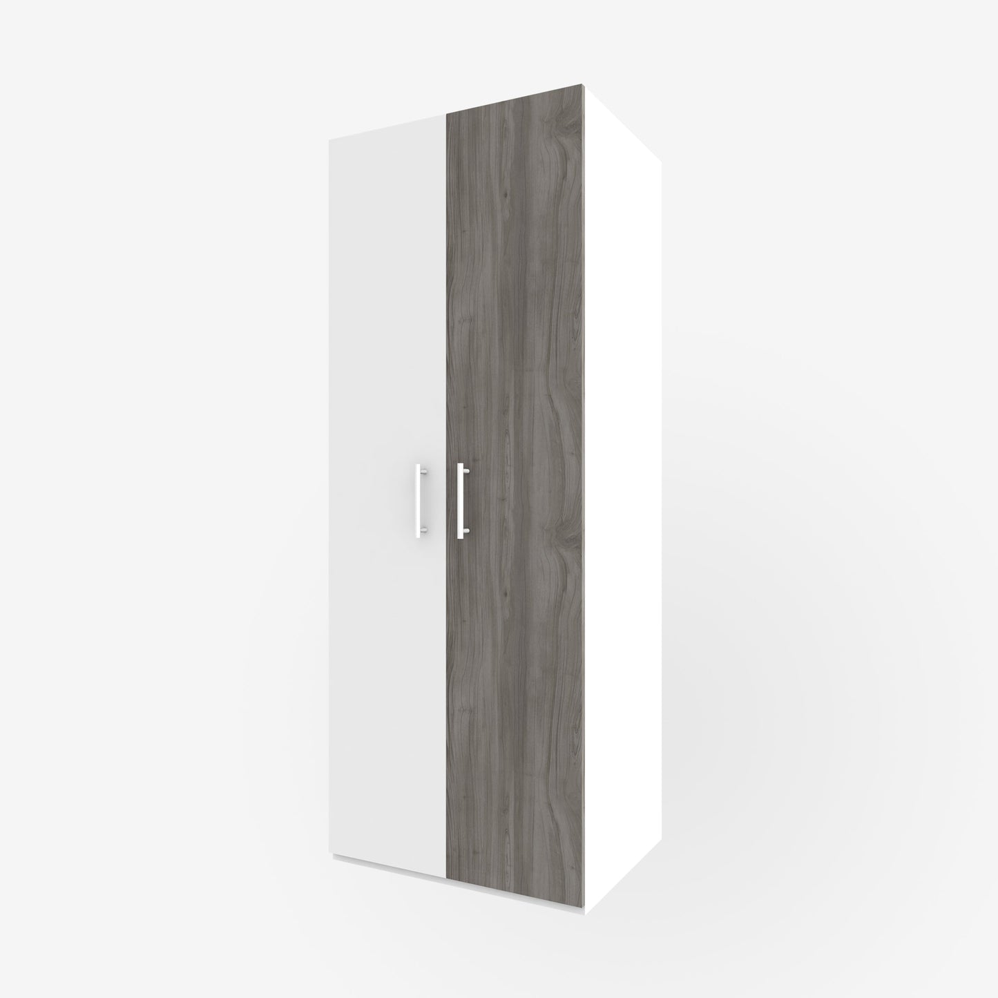 15" x 79" warm wood tone echowood slab door for Ikea or Swedeboxx pax closet cabinet