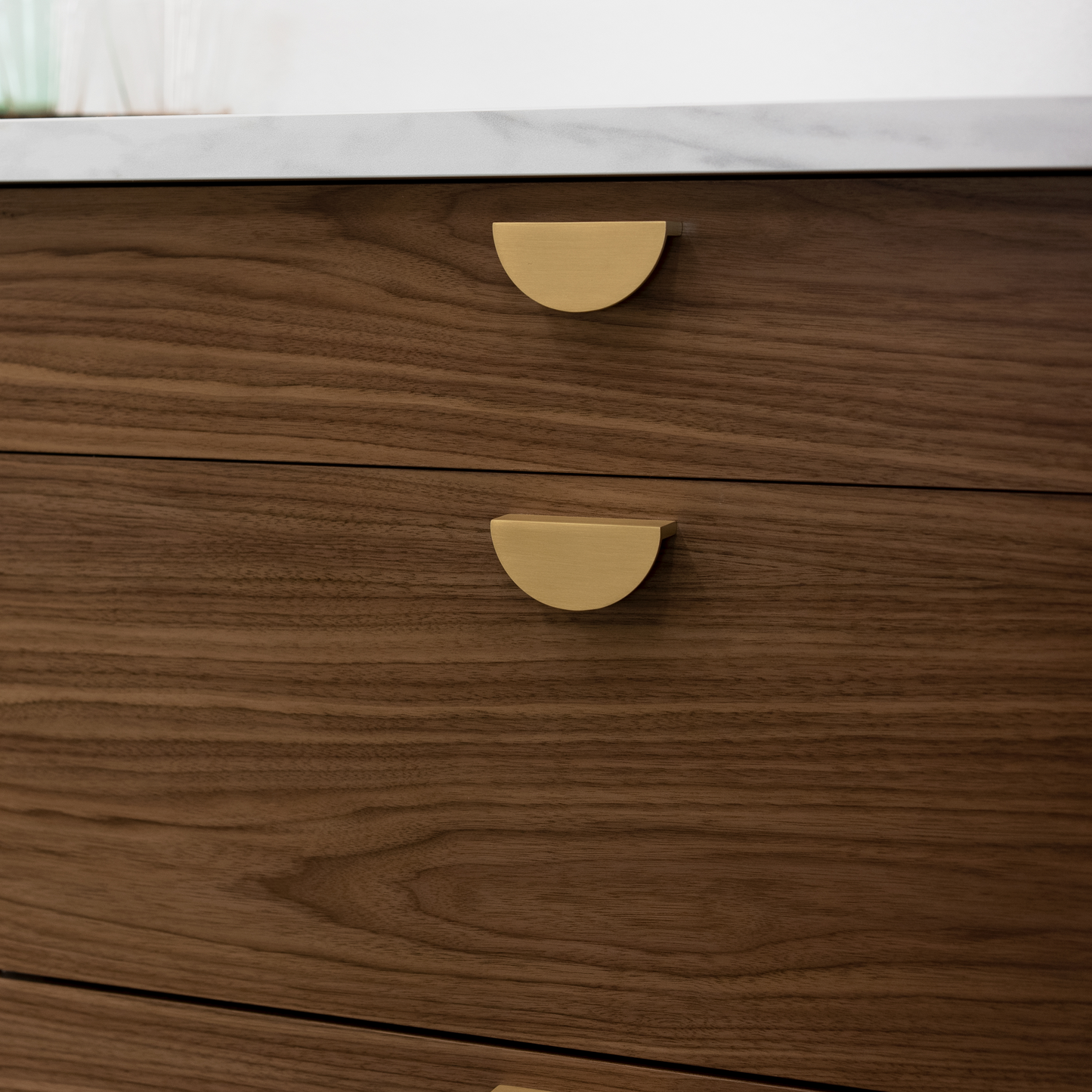 Walnut Drawer for Sektion