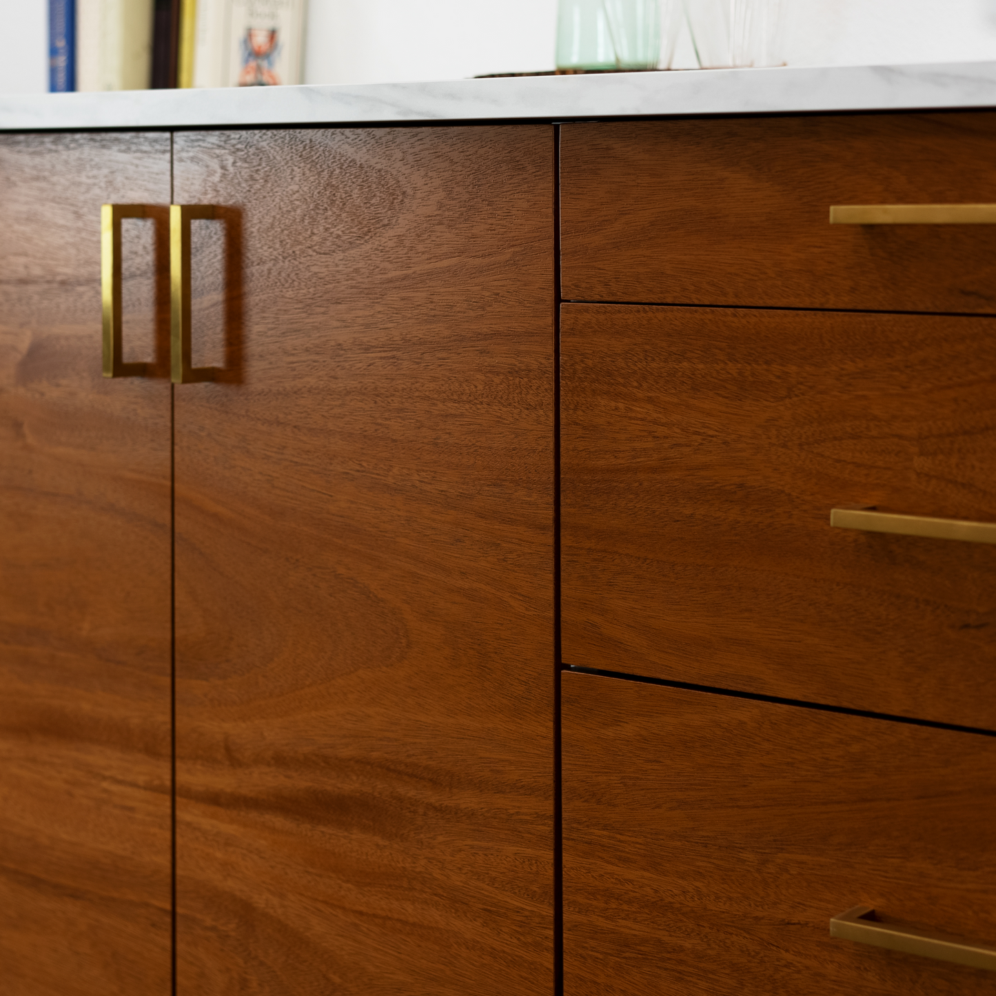 Mahogany Door for Sektion