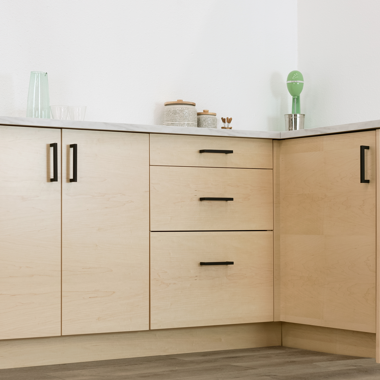 Maple Corner Cabinet Door for Sektion
