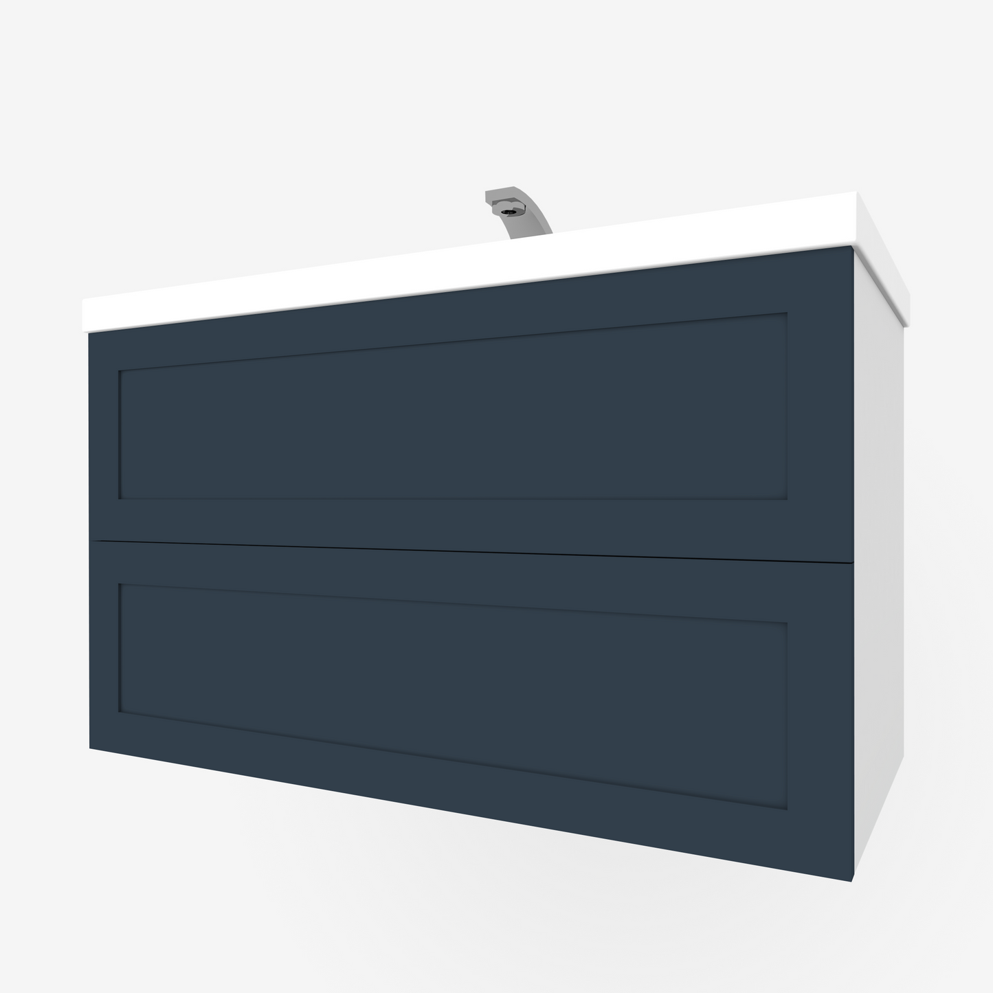 Marine Blue Shaker 2-Drawers for Godmorgon
