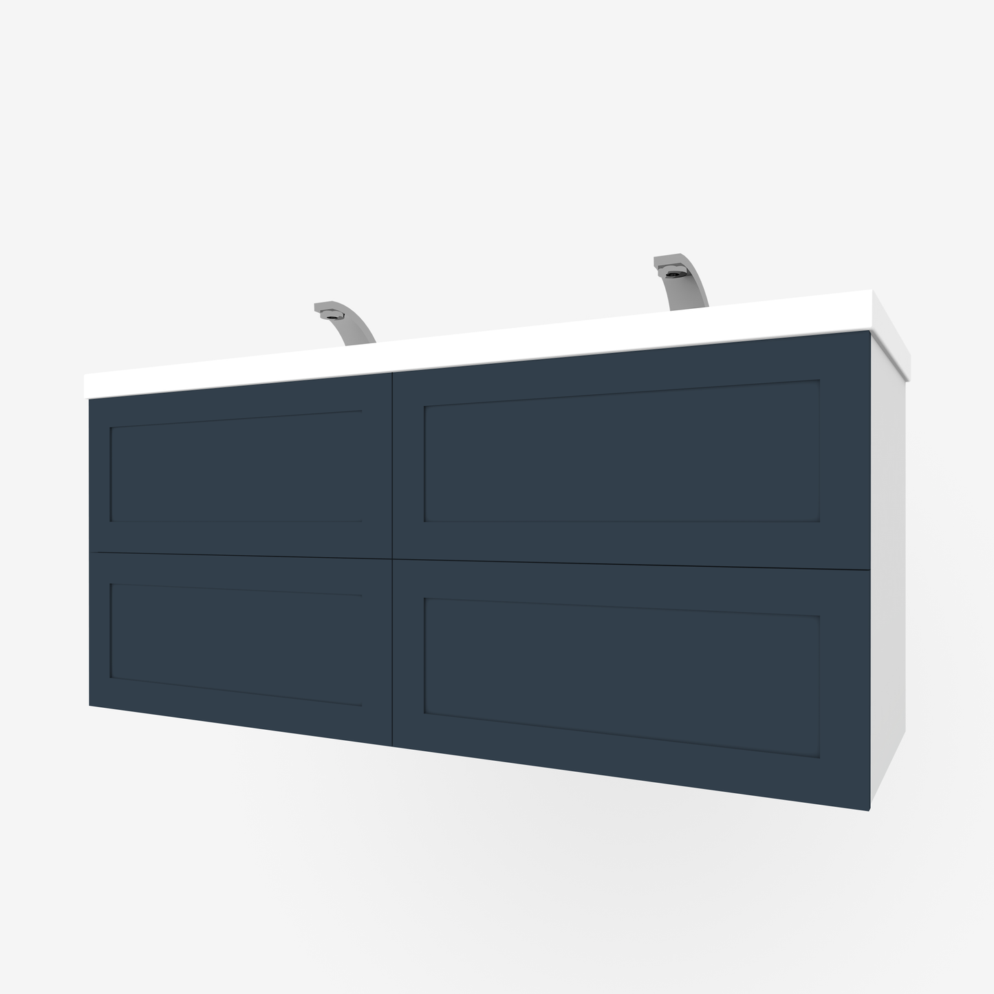 Marine Blue Shaker 4-Drawers for Godmorgon