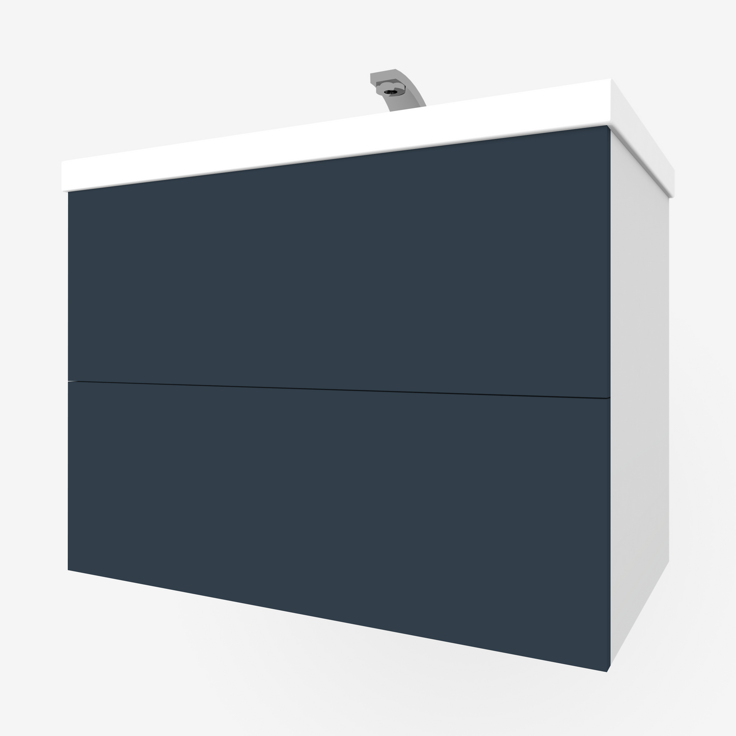 Marine Blue Slab 2-Drawers for Godmorgon