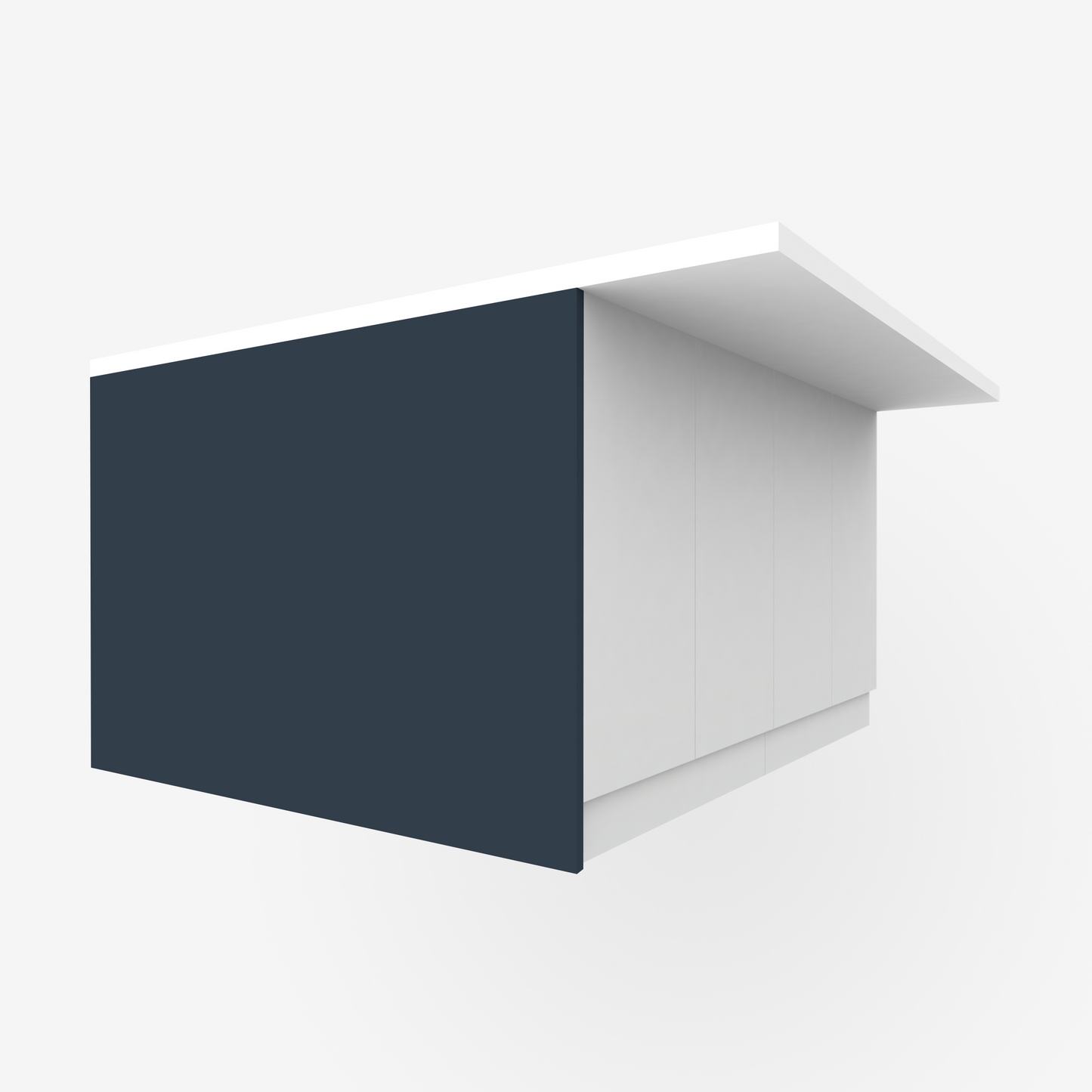 Marine Blue Slab Panels