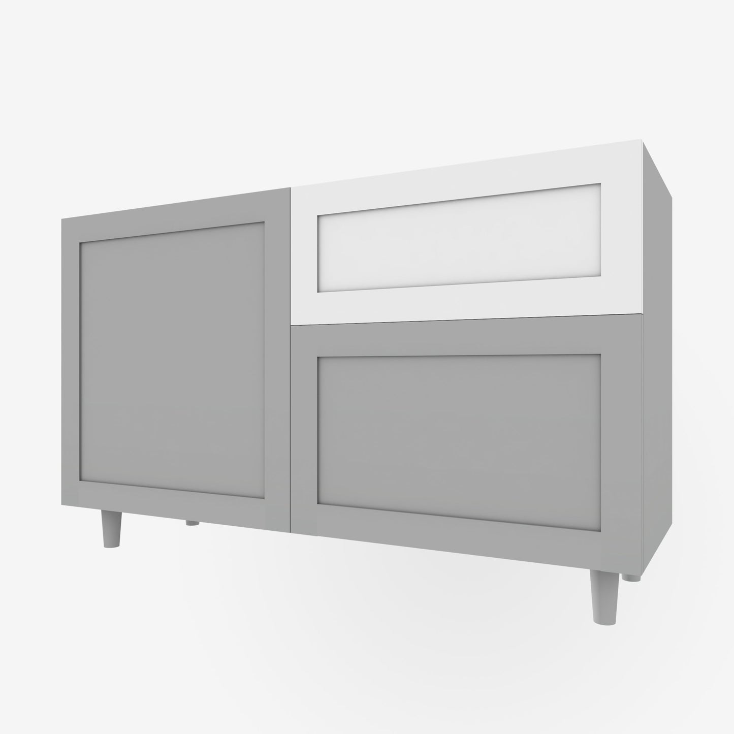White Shaker Door / Drawer Besta