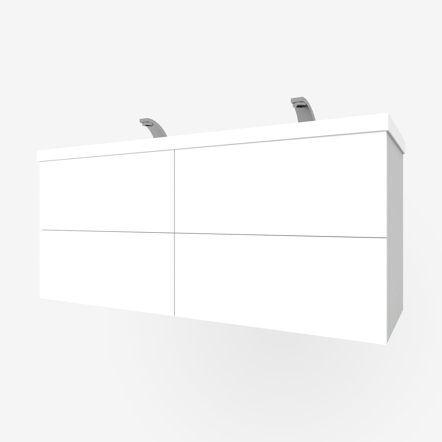 White Slab 4-Drawers for Godmorgon