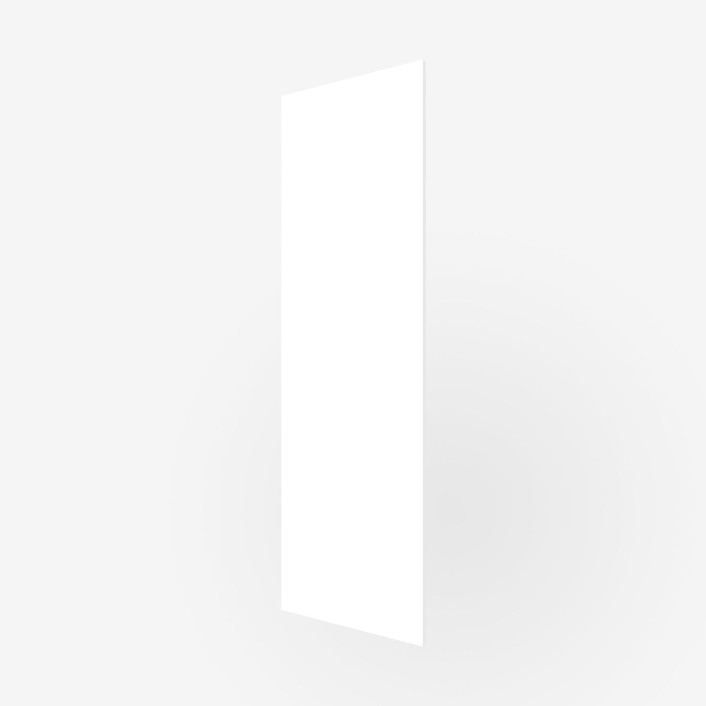 White Slab Door for Sektion