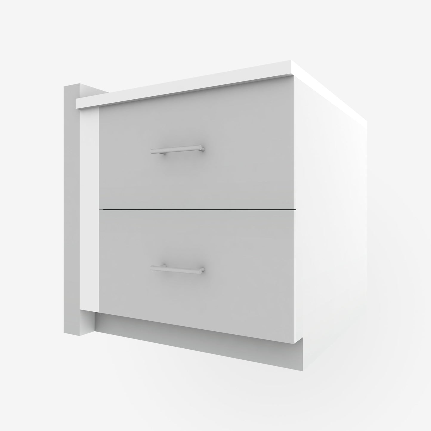 Modern White Slab Filler - Acrylic