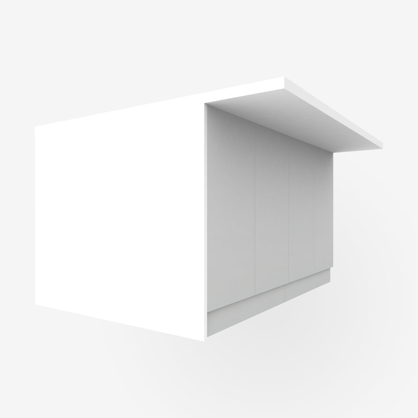 White Slab Panels