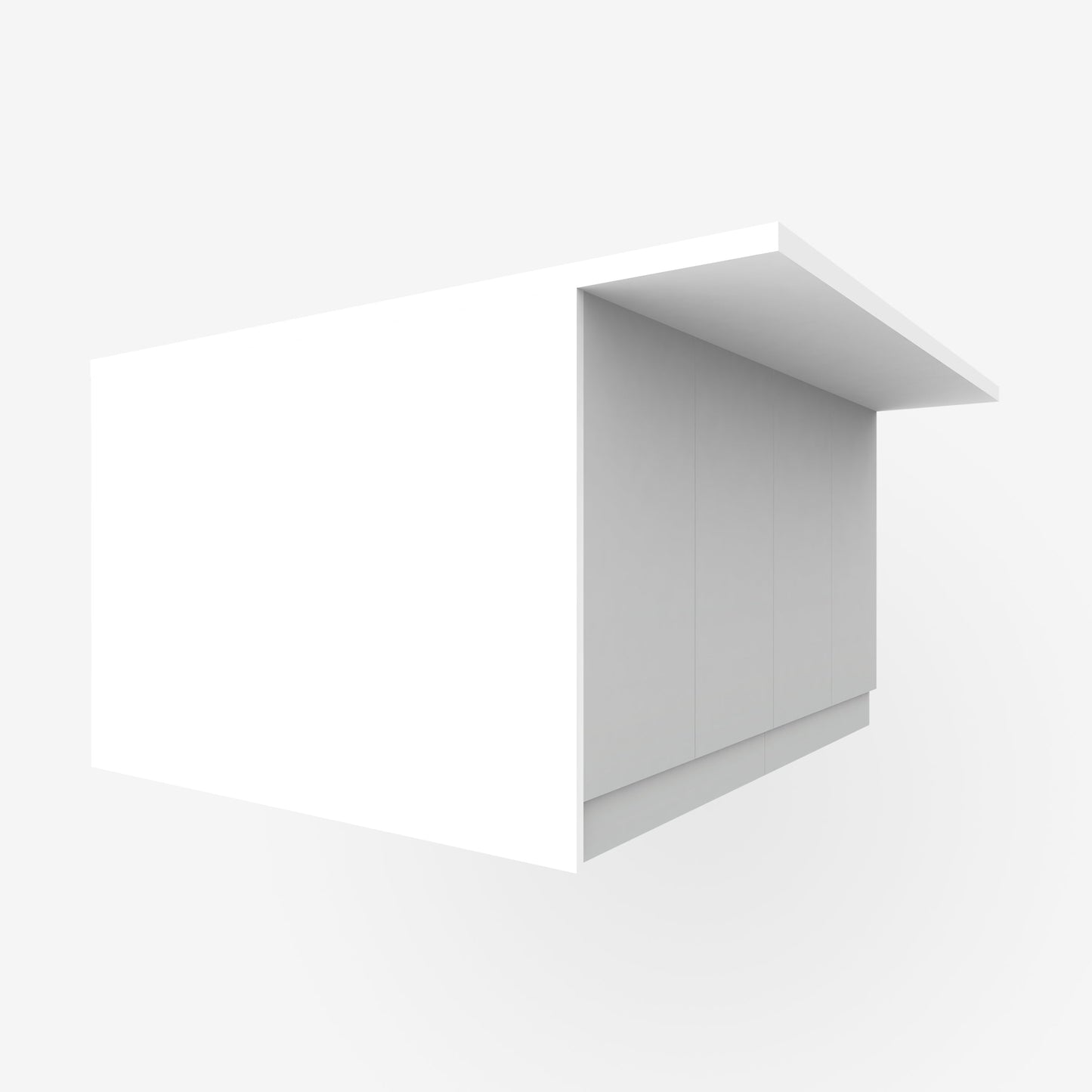 White Slab Panels