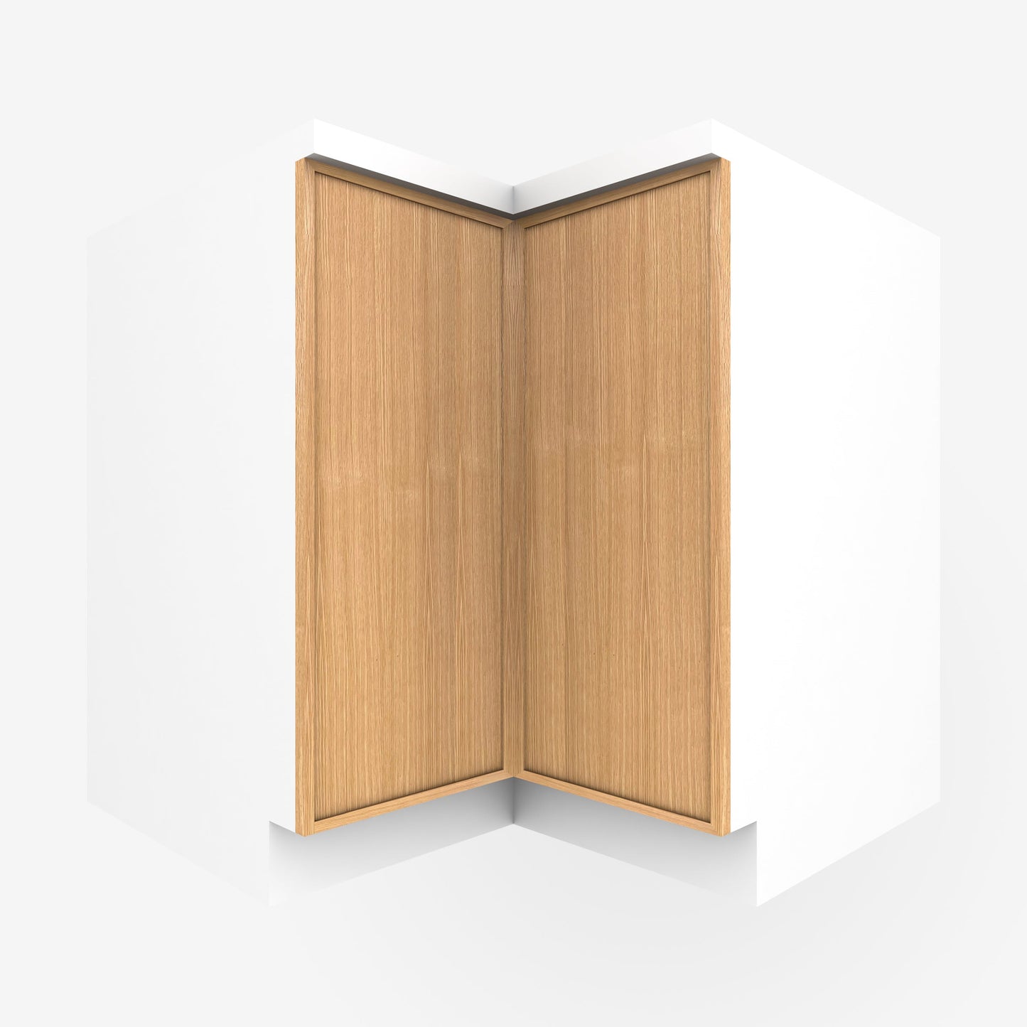 Oak Outline Corner Cabinet Door for Sektion