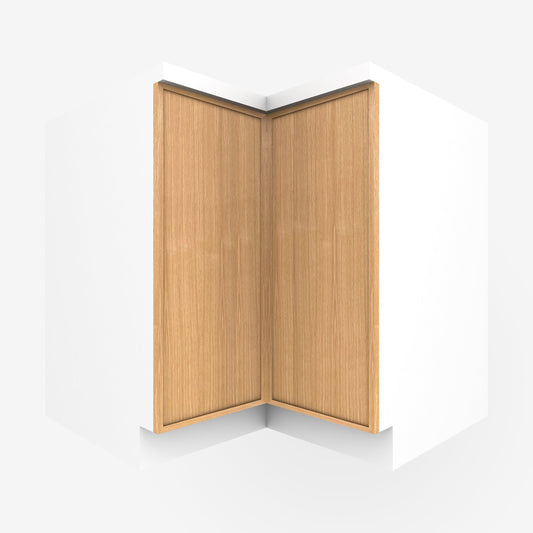 Oak Outline Corner Cabinet Door for Sektion