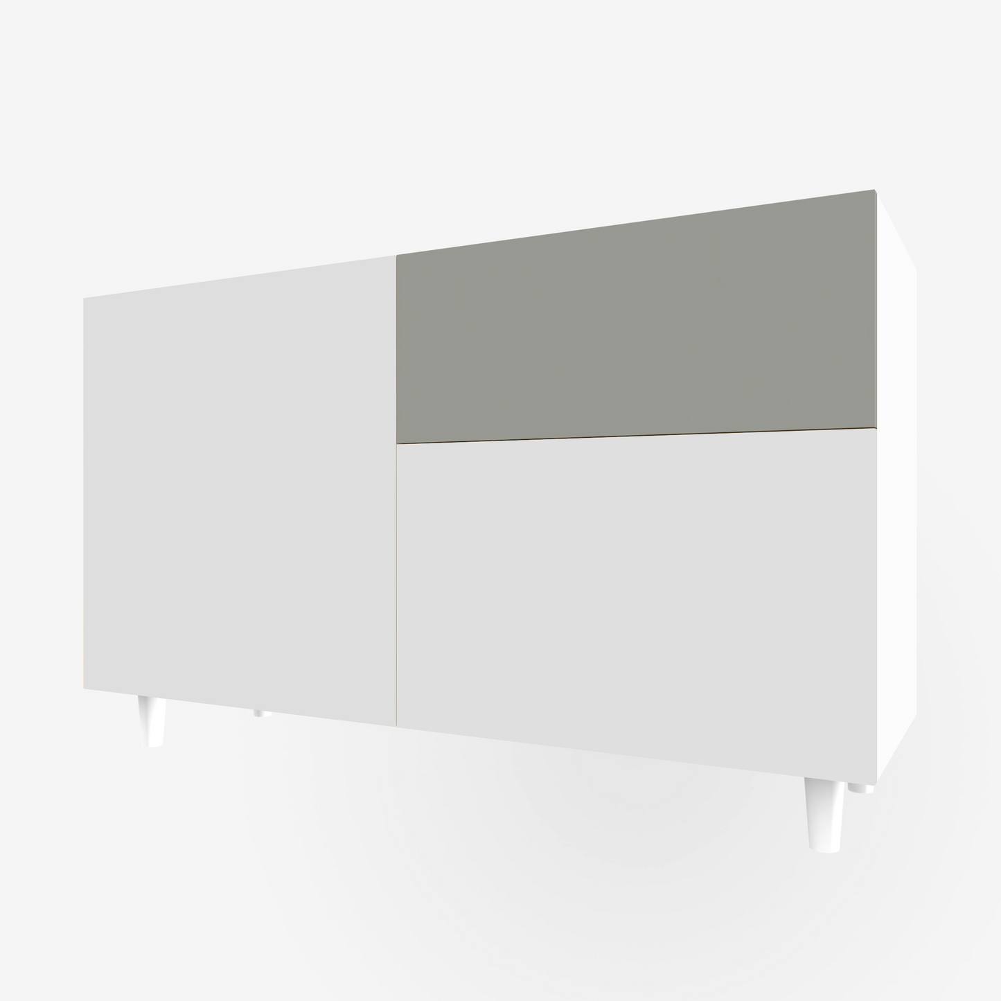 Revere Grey Slab Door / Drawer for Besta