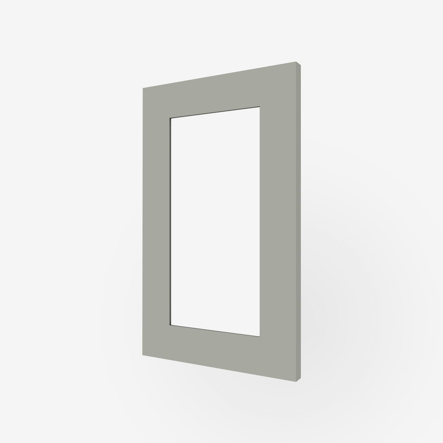 Revere Grey Shaker Glass-Ready Door for Sektion