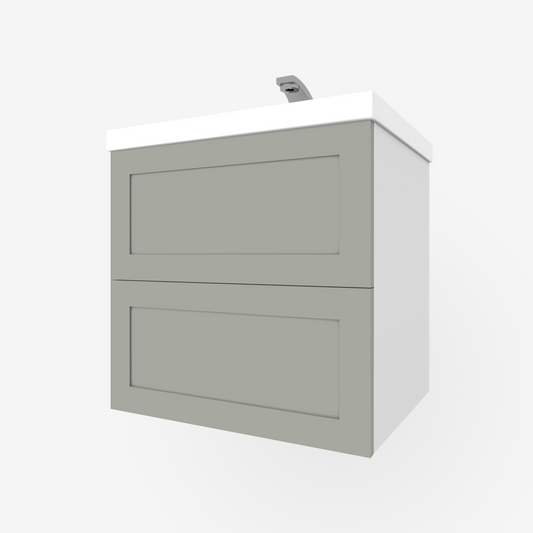 Revere Grey Shaker 2-Drawers for Godmorgon