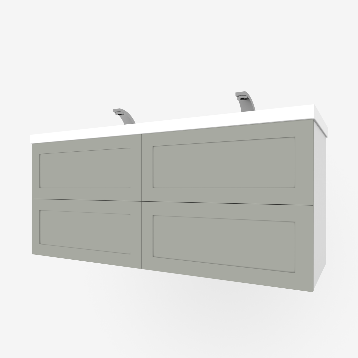 Revere Grey Shaker 4-Drawers for Godmorgon