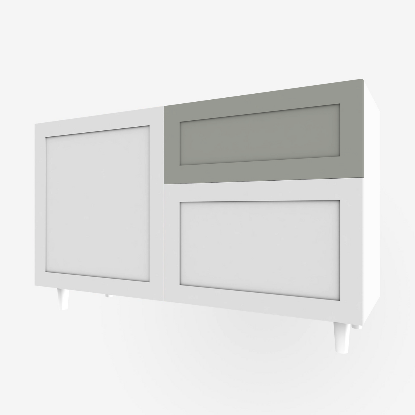 Revere Grey Shaker Door / Drawer Besta