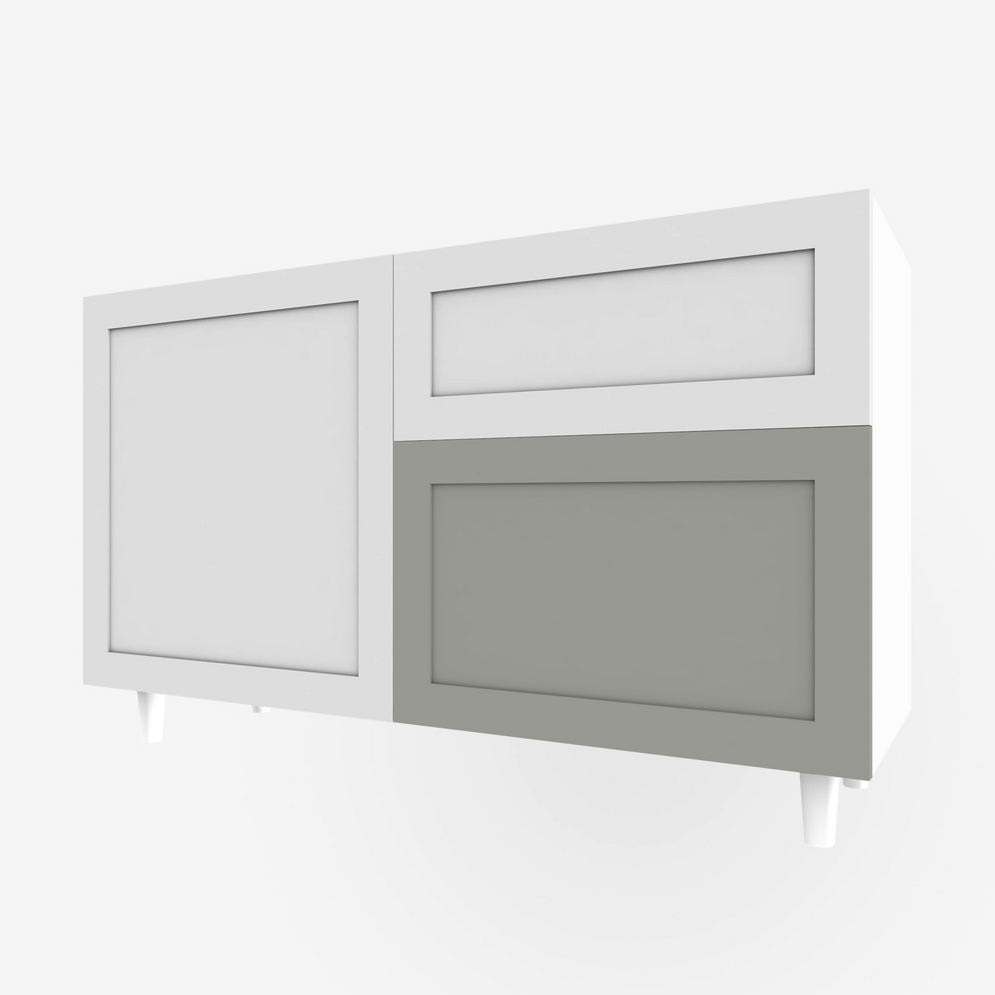 Revere Grey Shaker Door / Drawer Besta