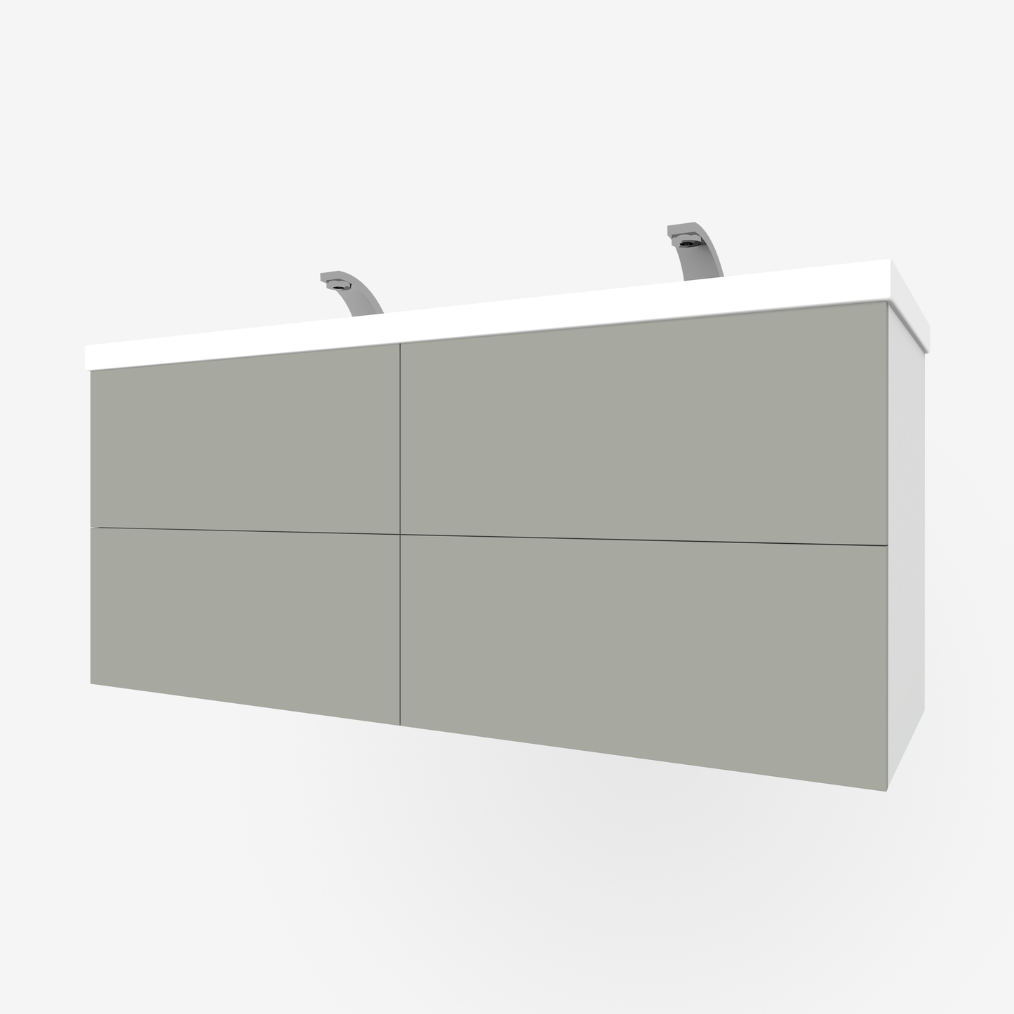 Revere Grey Slab 4-Drawers for Godmorgon