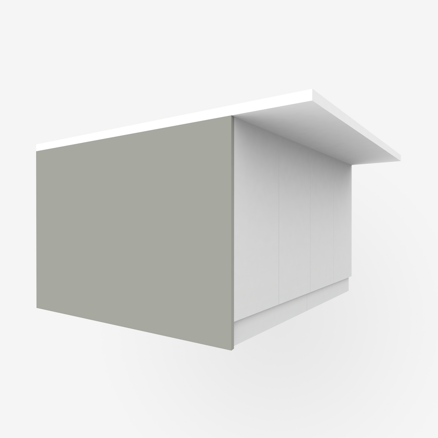 Revere Grey Slab Panels