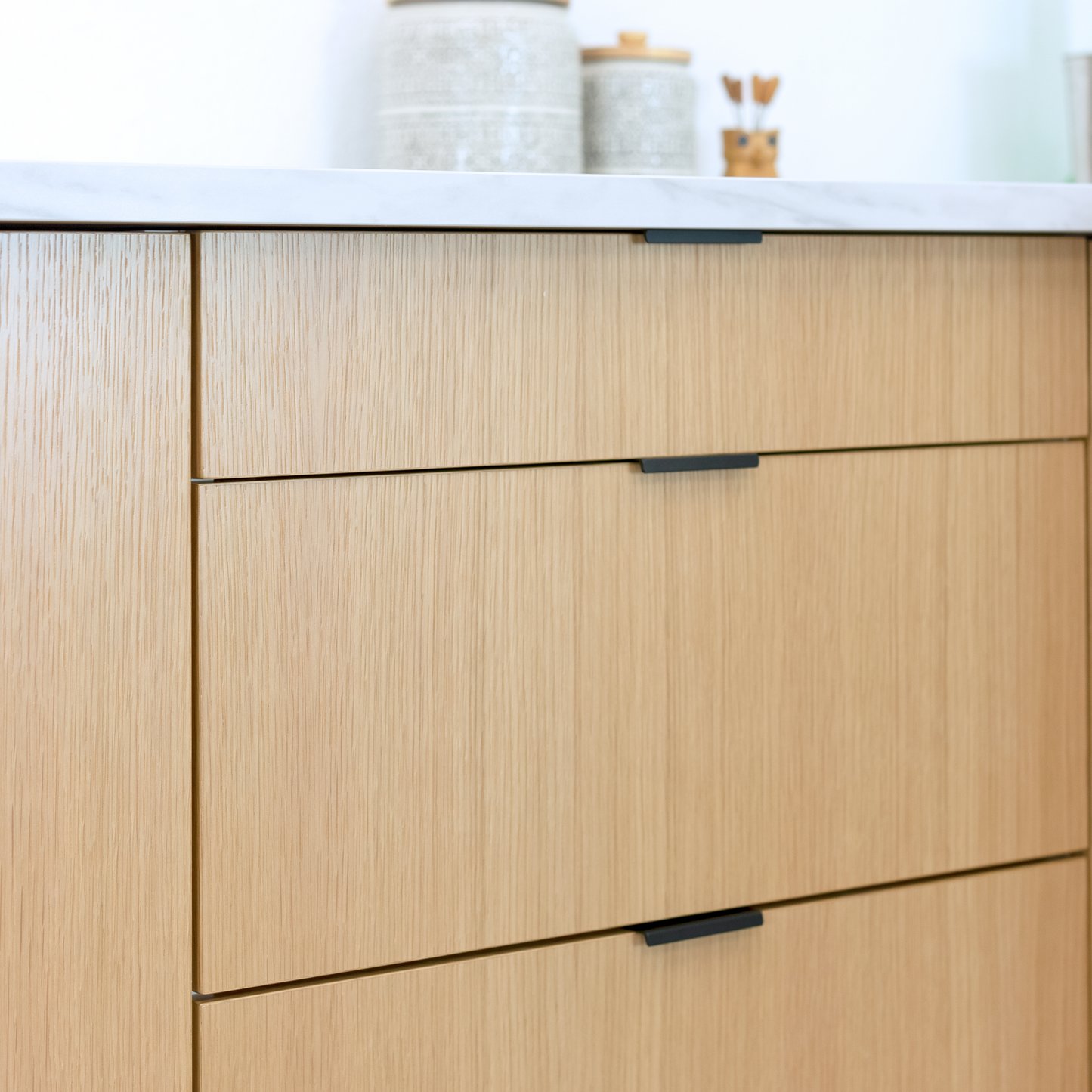 Rift White Oak Drawer for Sektion