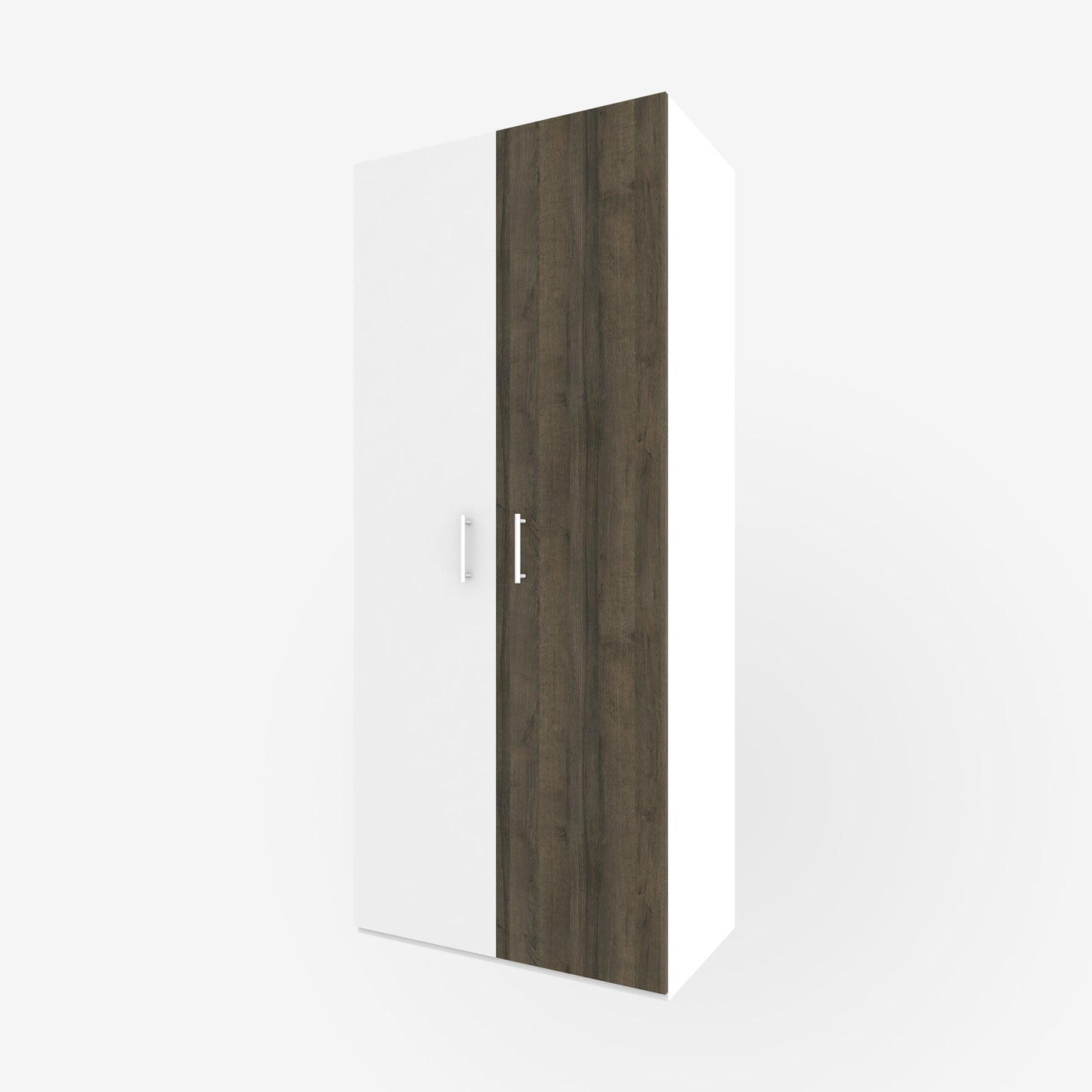 19.5" x 93" dark wood tone rockwood slab door for Ikea or Swedeboxx pax closet cabinet