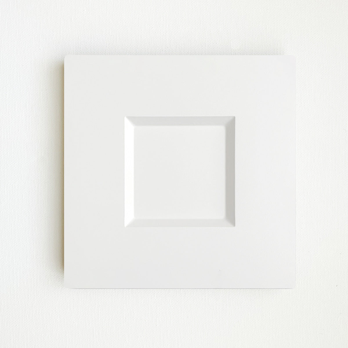 6.5" x 6.5" White Shaker Sample