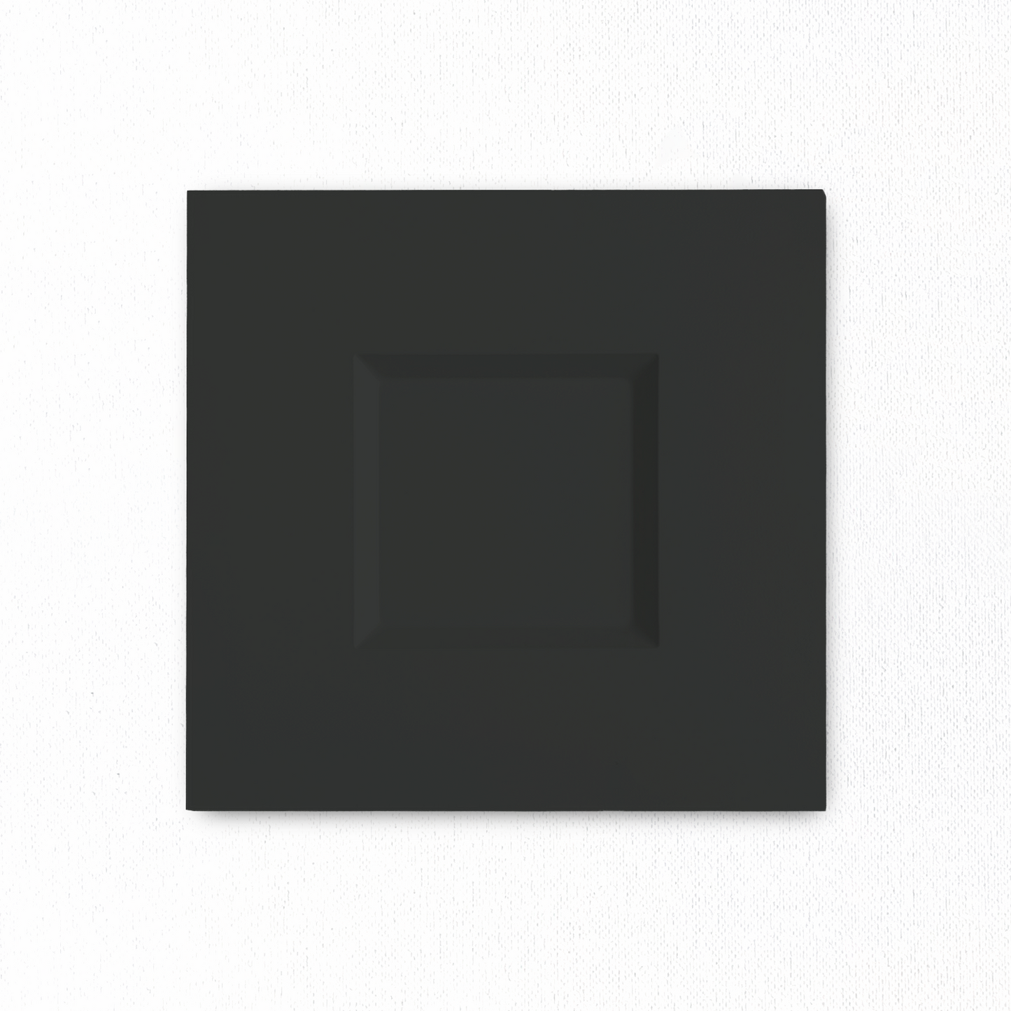6.5" x 6.5" Black Shaker Sample