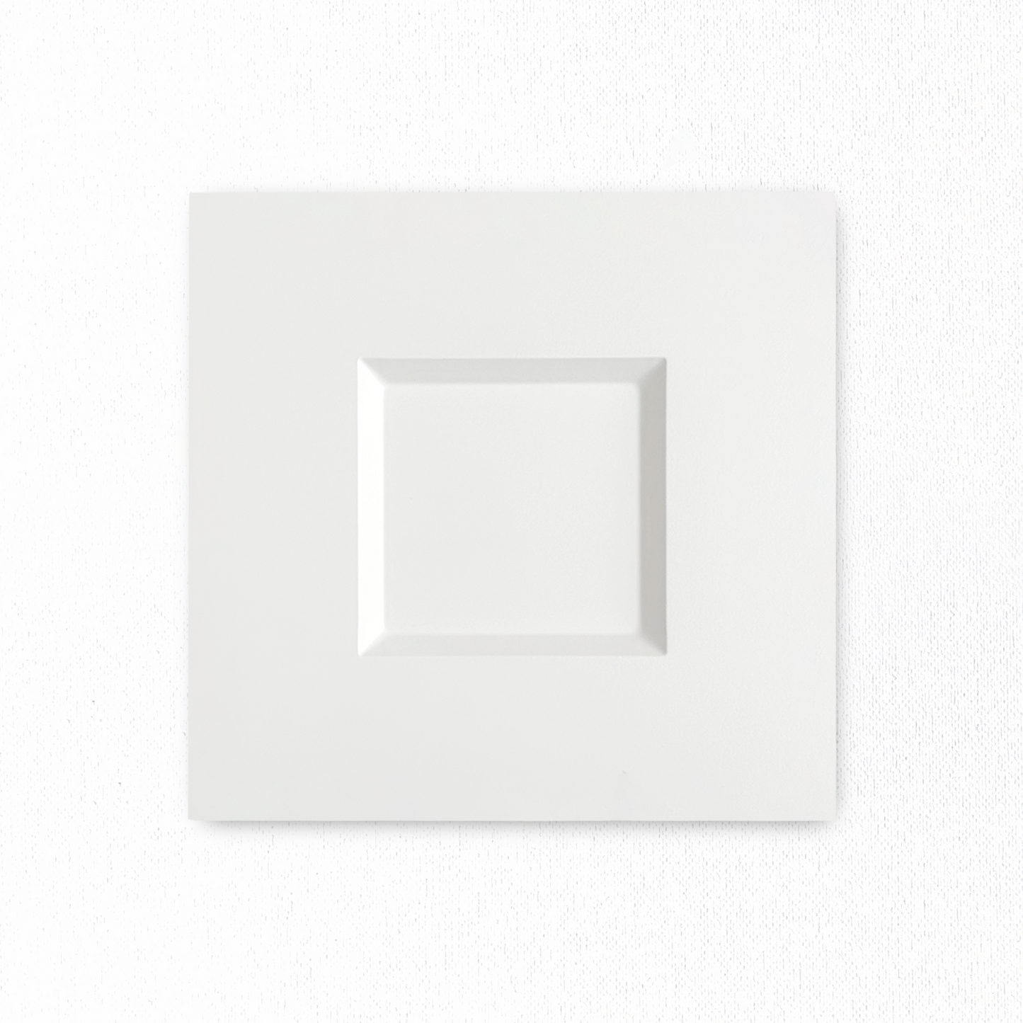 6.5" x 6.5" White Shaker Sample