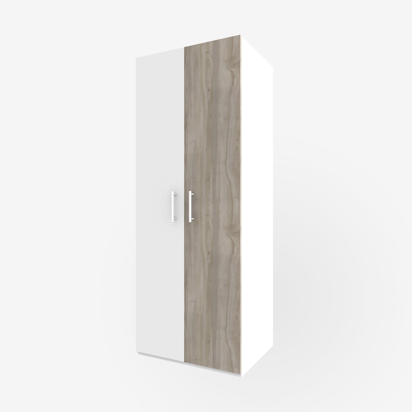15" x 79" warm brown tone silverwood slab door for Ikea pax closet cabinet.