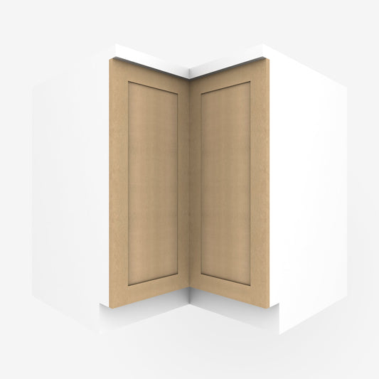 Unfinished Shaker Corner Cabinet Door for Sektion