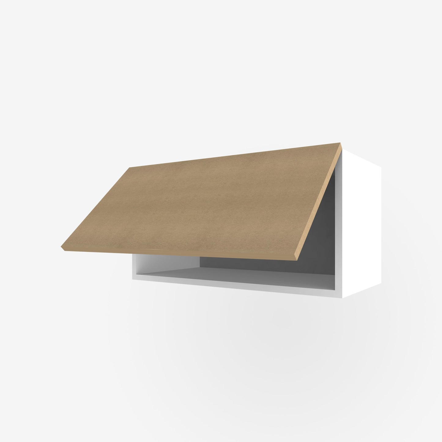 Paint-Ready Slab Flip-Up Door for Sektion