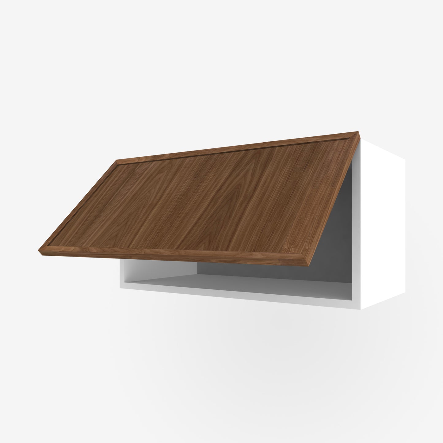 Walnut Outline Flip-Up Door for Sektion