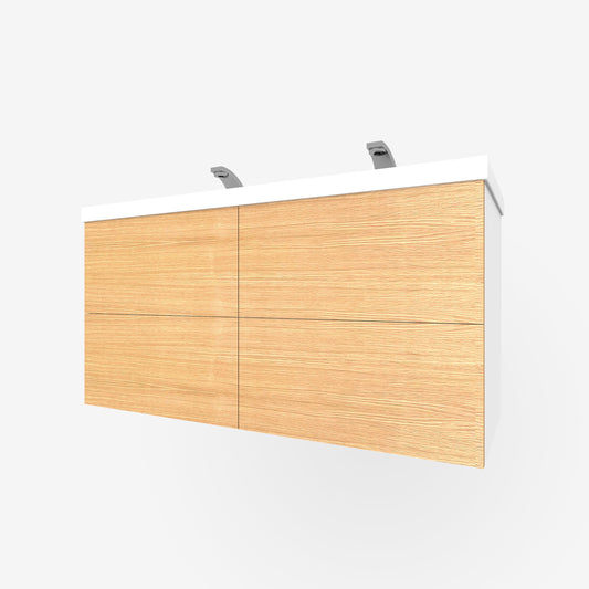 Rift White Oak 4-Drawers for Godmorgon