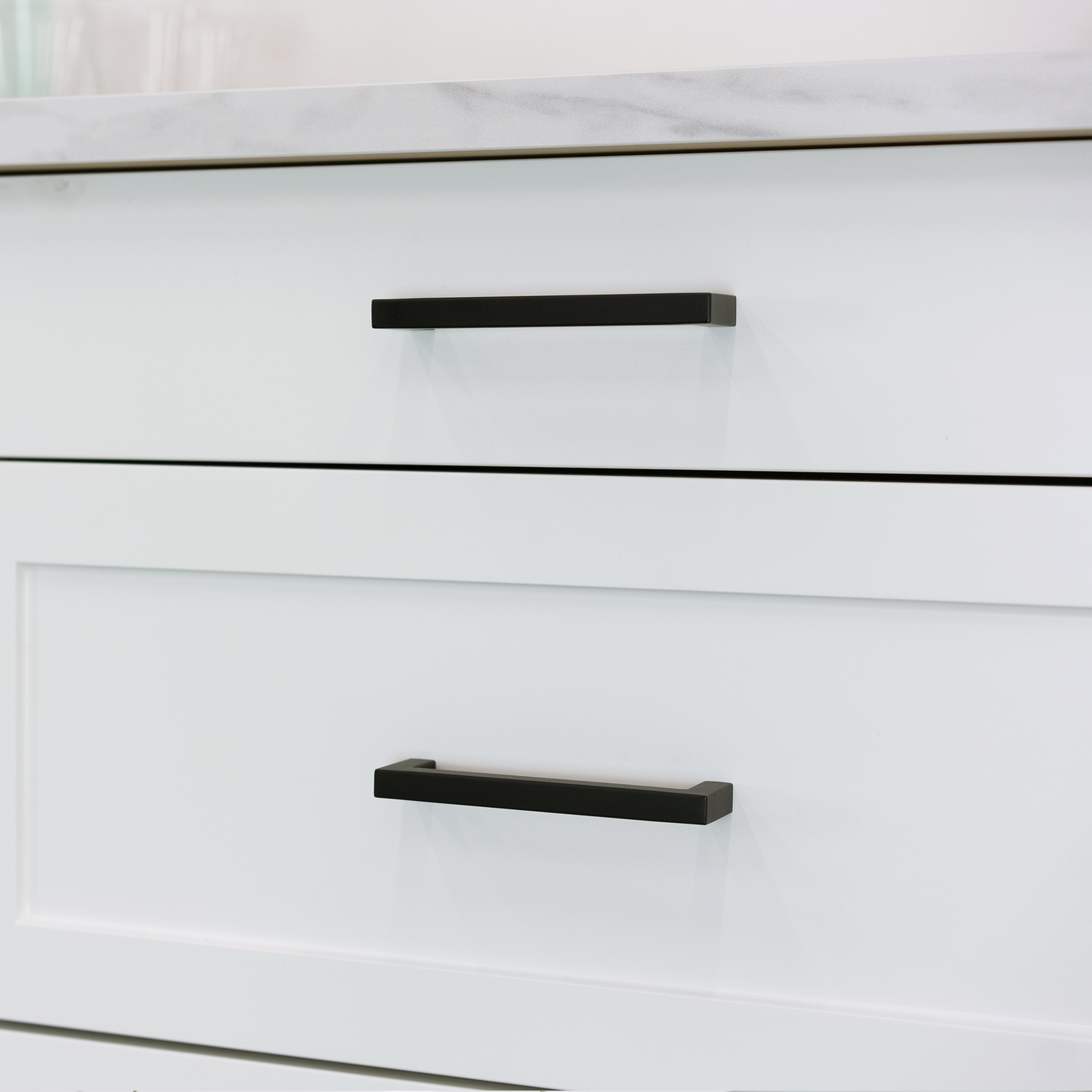 White Shaker Drawers for Sektion