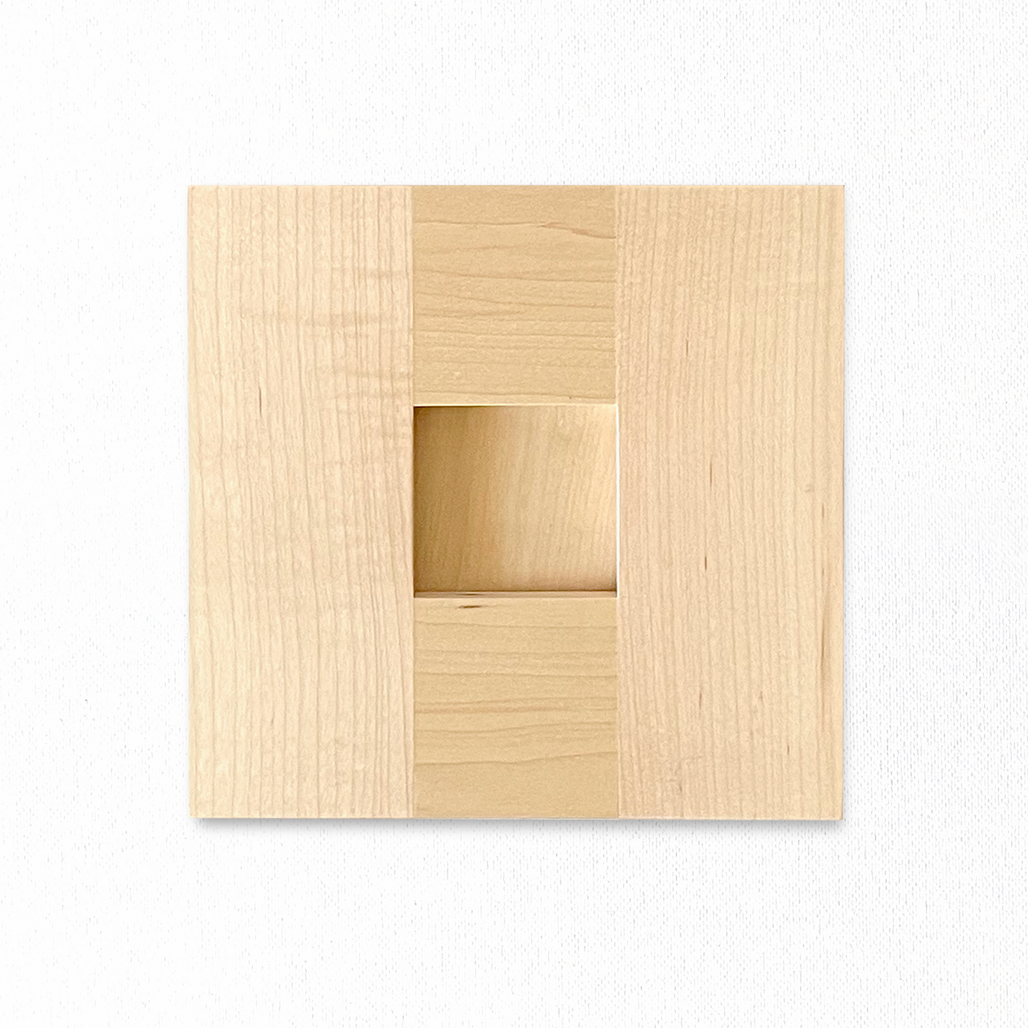 6.5" x 6.5" Maple Shaker Sample