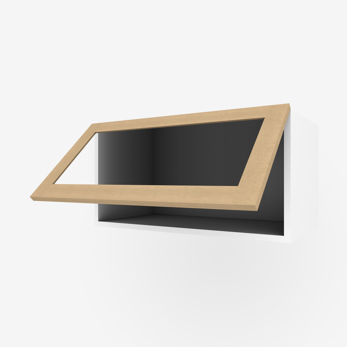 Paint-Ready Shaker Door for Sektion