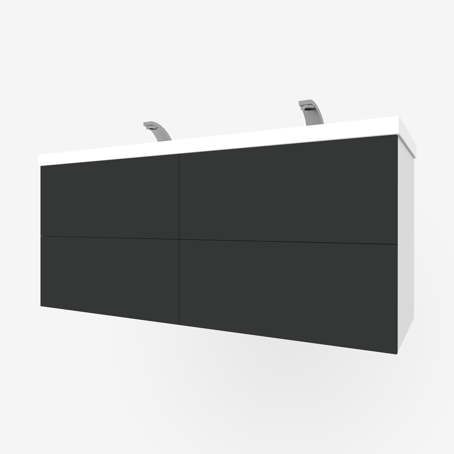 Black Slab 4-Drawers for Godmorgon