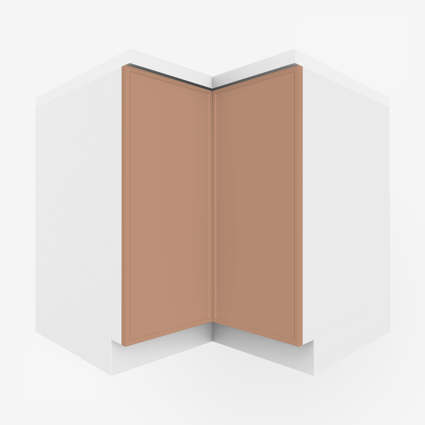 Clay Outline Corner Cabinet Door for Sektion