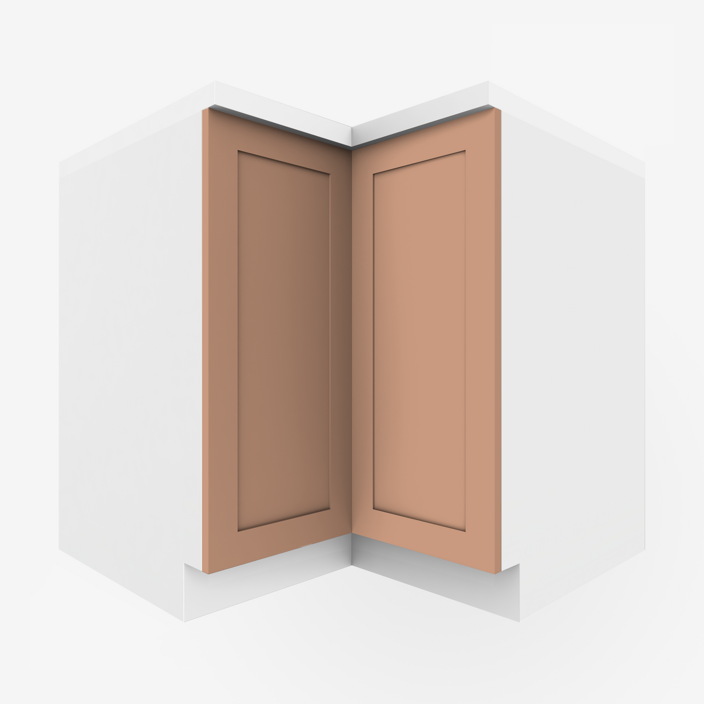 Clay Shaker Corner Cabinet Door for Sektion