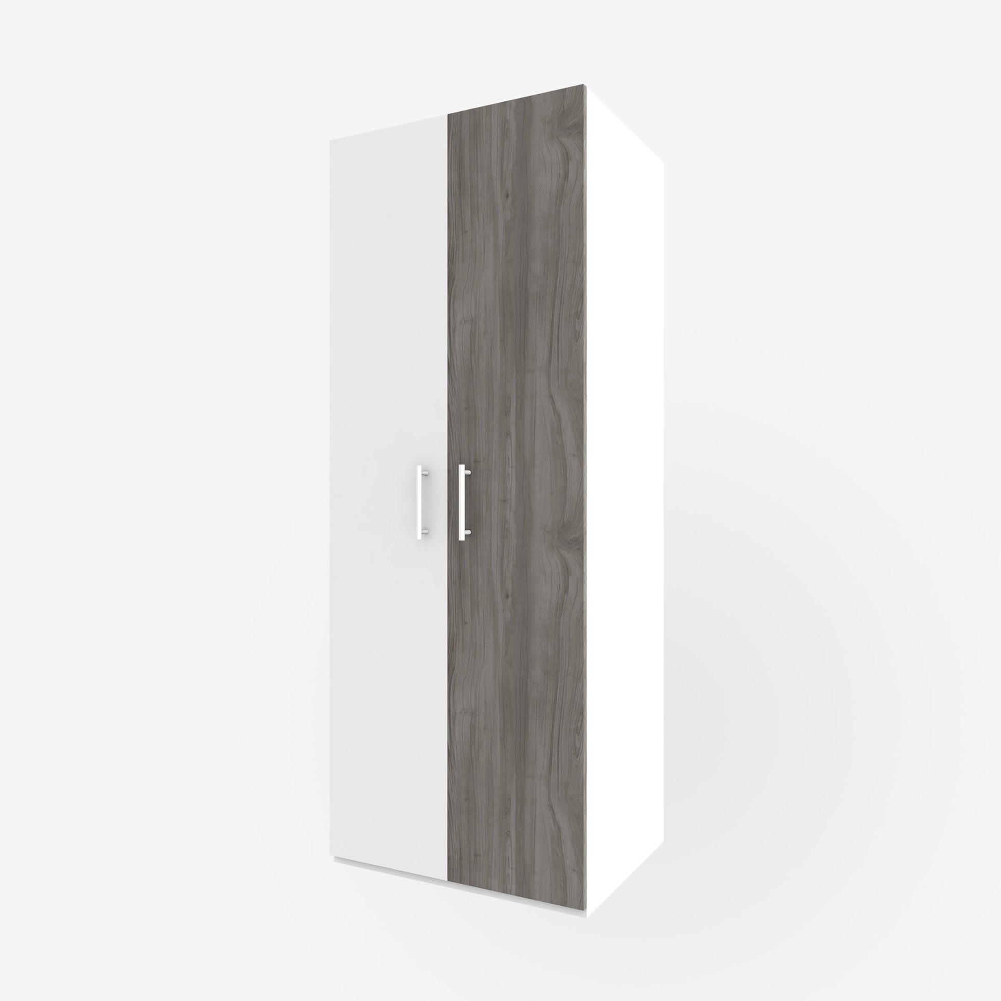 15" x 79" warm wood tone echowood slab door for Ikea or Swedeboxx pax closet cabinet