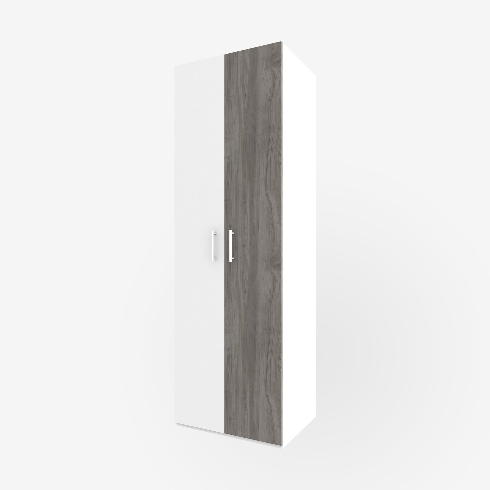 15" x 93" warm wood tone echowood slab door for Ikea or Swedeboxx pax closet cabinet