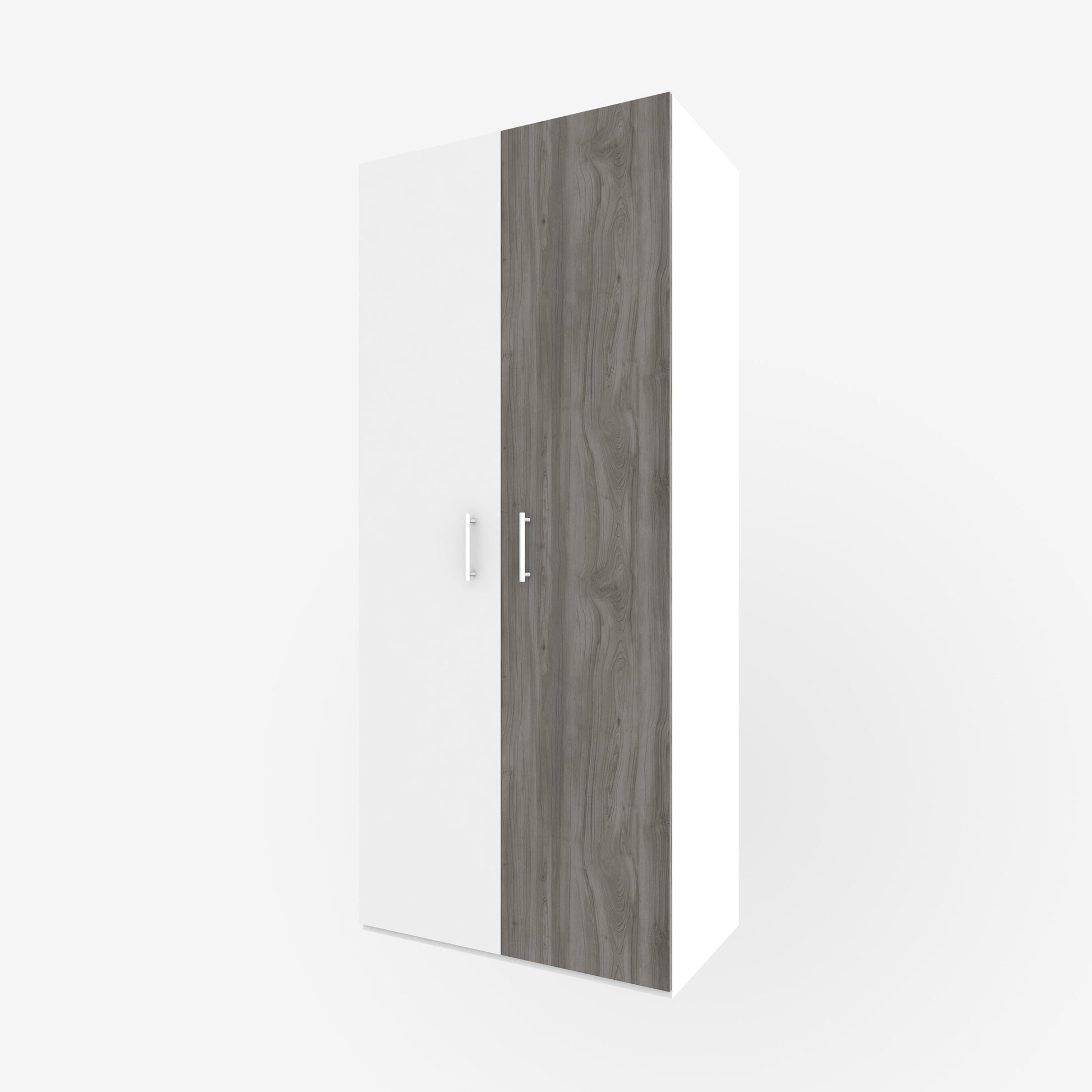 19.5" x 79" warm wood tone echowood slab door for Ikea or Swedeboxx pax closet cabinet